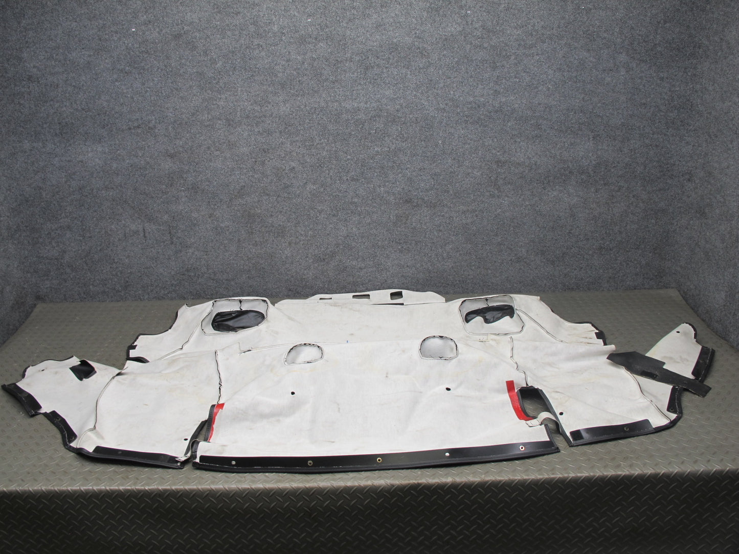 04-06 Nissan 350Z Z33 Convertible Rear TOP Folding Lining Cover Boot Black OEM
