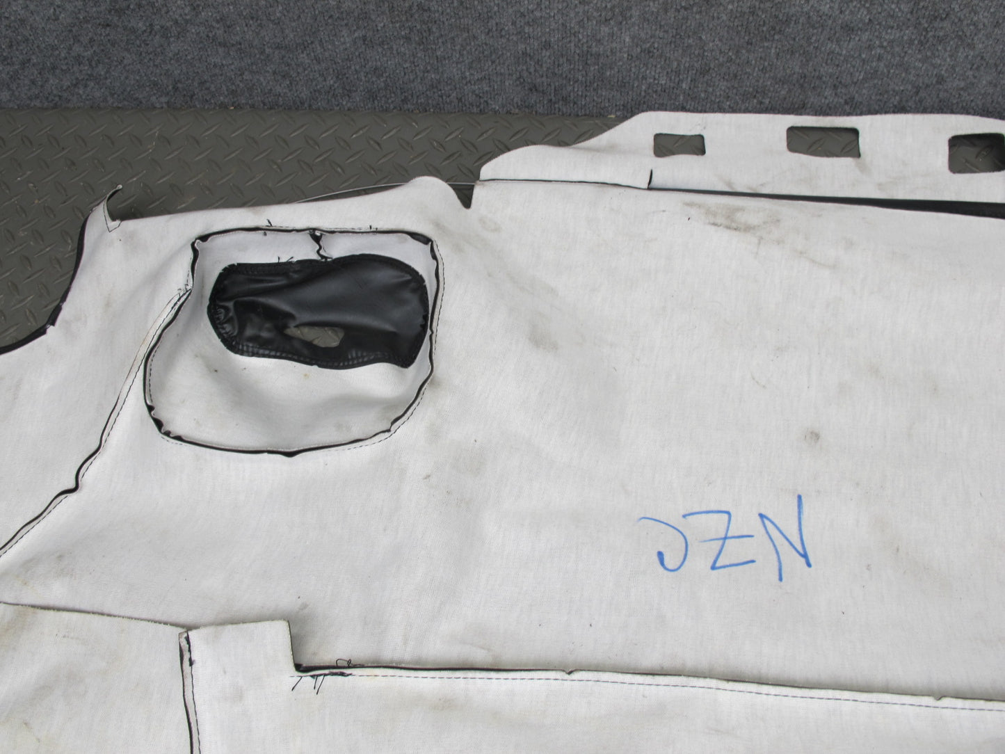 04-06 Nissan 350Z Z33 Convertible Rear TOP Folding Lining Cover Boot Black OEM