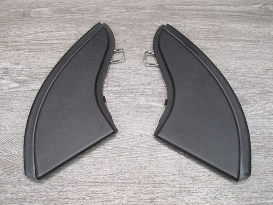 05-11 Mercedes R171 Slk-class Rear Left & Right Flap Trim Cover Black Set OEM