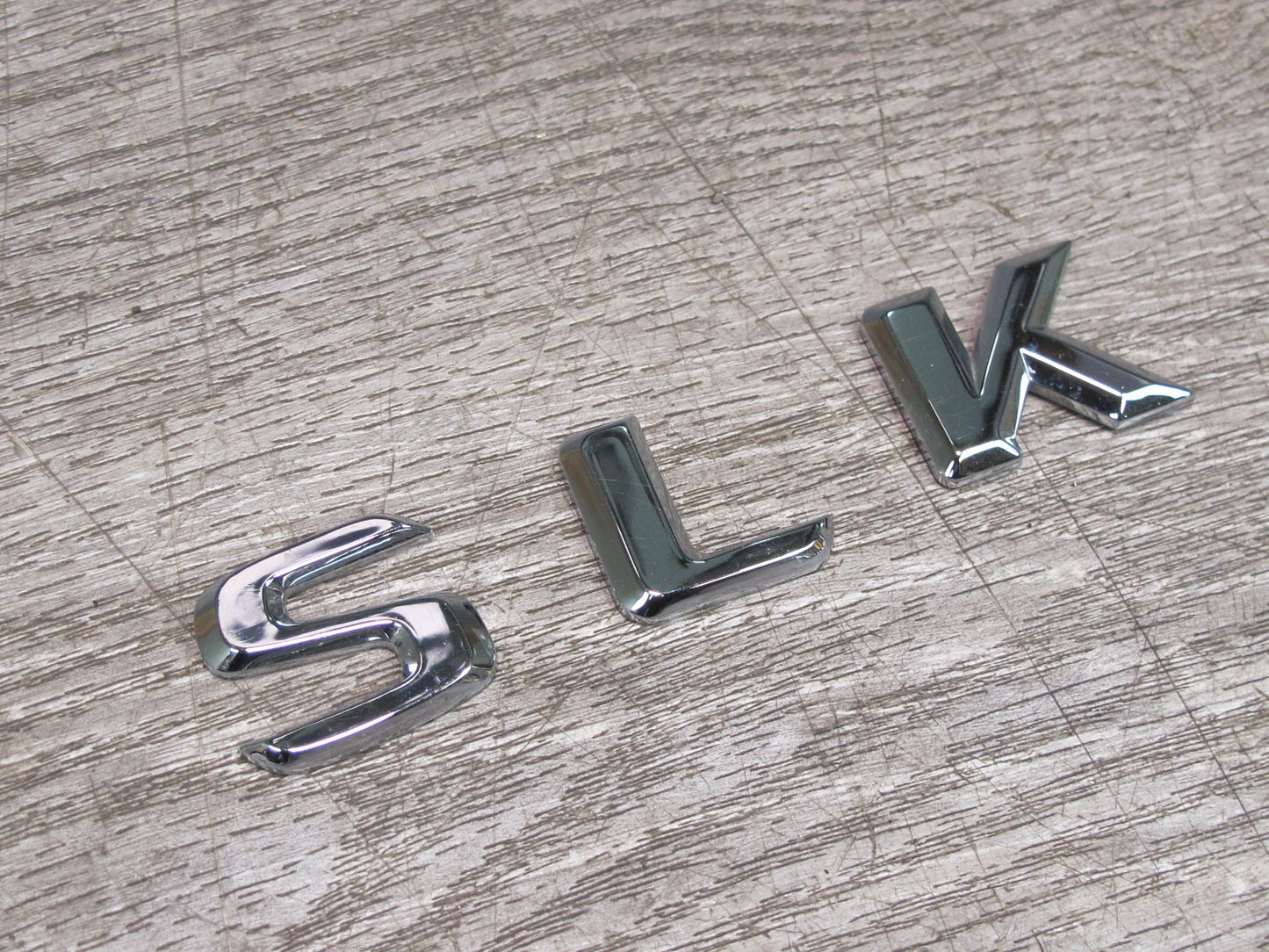 05-11 Mercedes R171 SLK55 AMG Rear Trunk Lid Emblem Letter Symbol Logo OEM