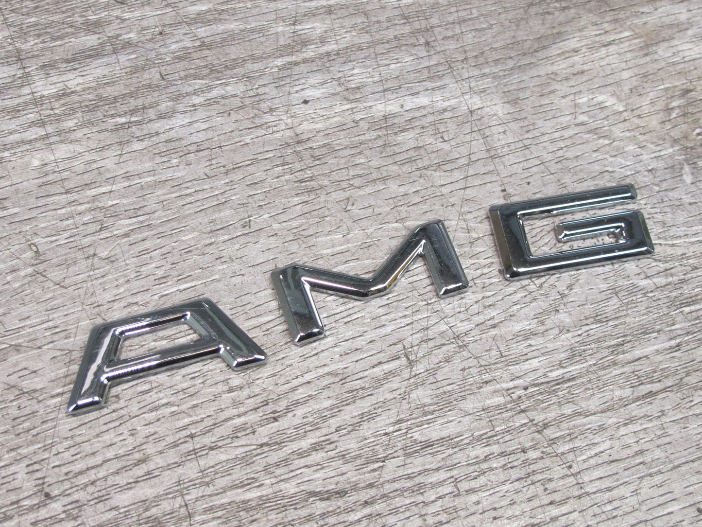 05-11 Mercedes R171 SLK55 AMG Rear Trunk Lid Emblem Letter Symbol Logo OEM