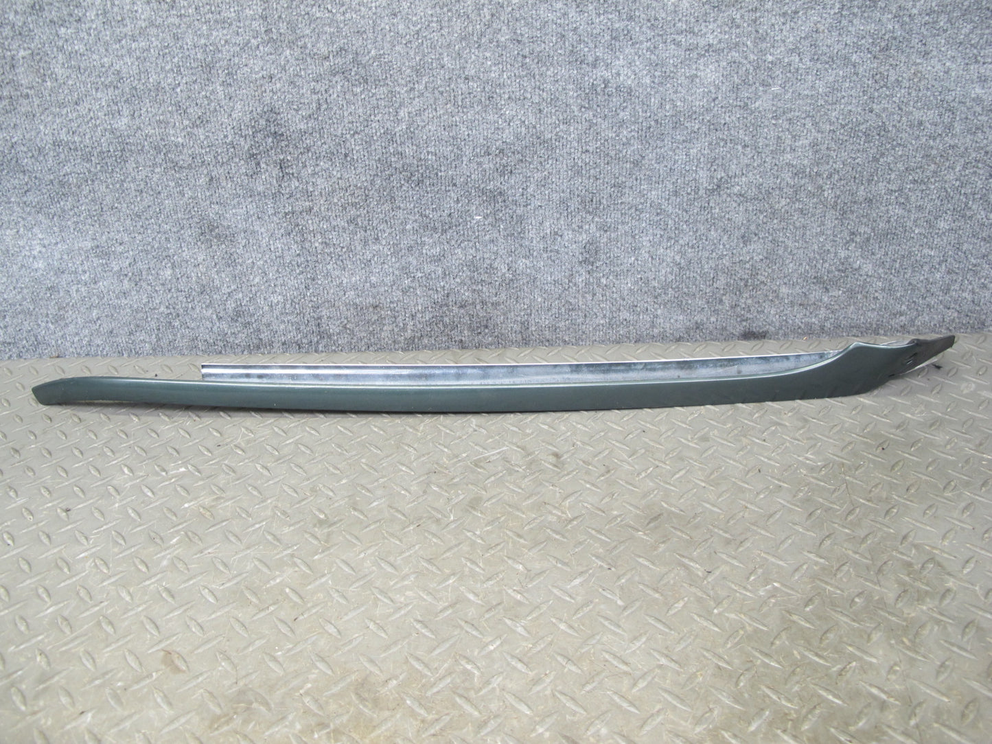 86-91 Mercedes W126 Front Windshield A Pillar Chrome Trim Molding Set OEM