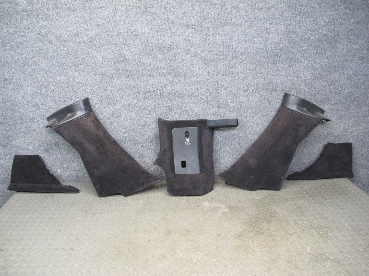 1997-2004 Porsche Boxster 986 Pillar Center Console Interior Trim Panel Set of 5