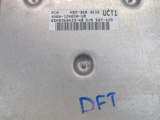 2004 Ford Thunderbird 3.9L AJ35 Engine ECU Control Module 4W6A-12A650-UB OEM