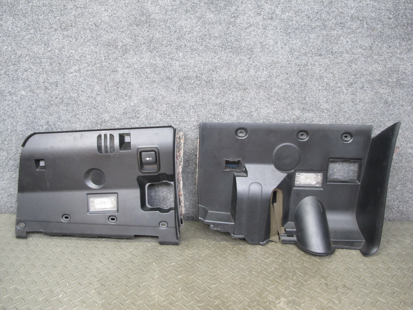 2006-2010 BMW E63 E64 Dash Front Left & Right Knee Trim Cover Panel Set of 2