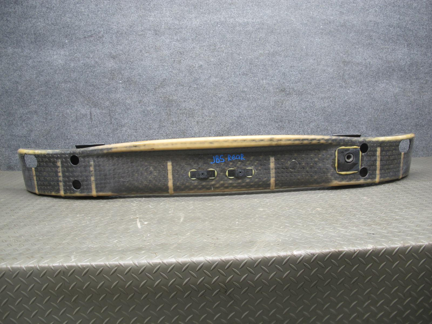 06-10 BMW E63 E64 M6 Rear Bumper Carbon Fiber Impact Crash Reinforcement Bar HPT