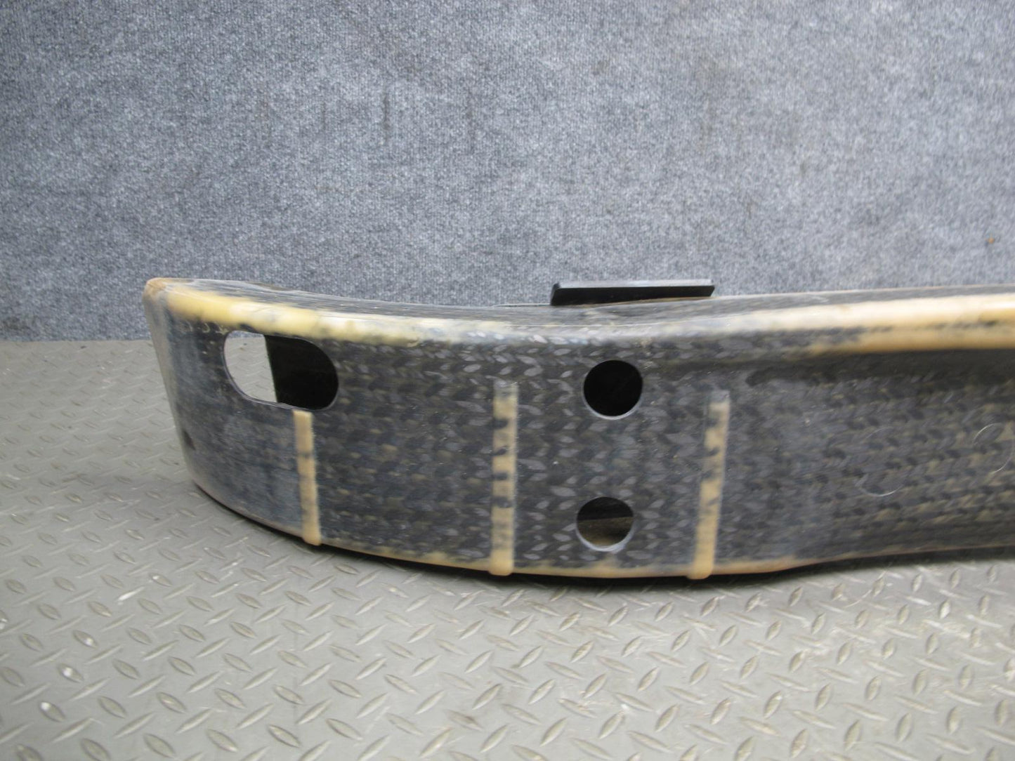 06-10 BMW E63 E64 M6 Rear Bumper Carbon Fiber Impact Crash Reinforcement Bar HPT