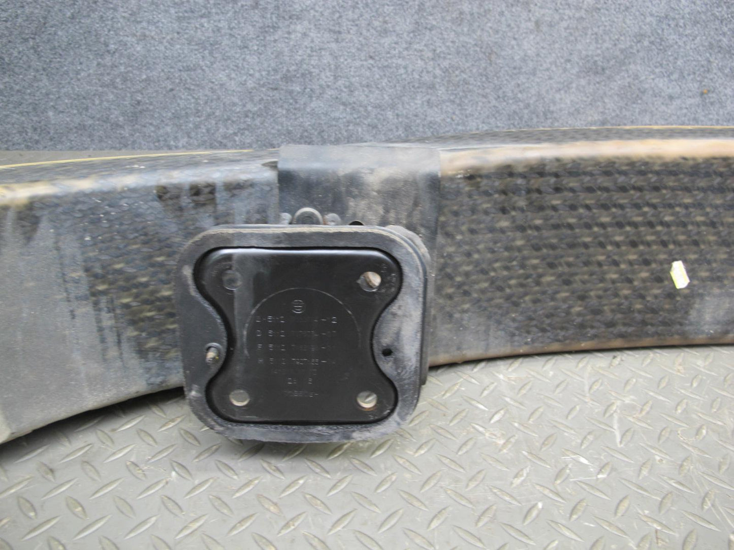 06-10 BMW E63 E64 M6 Rear Bumper Carbon Fiber Impact Crash Reinforcement Bar HPT