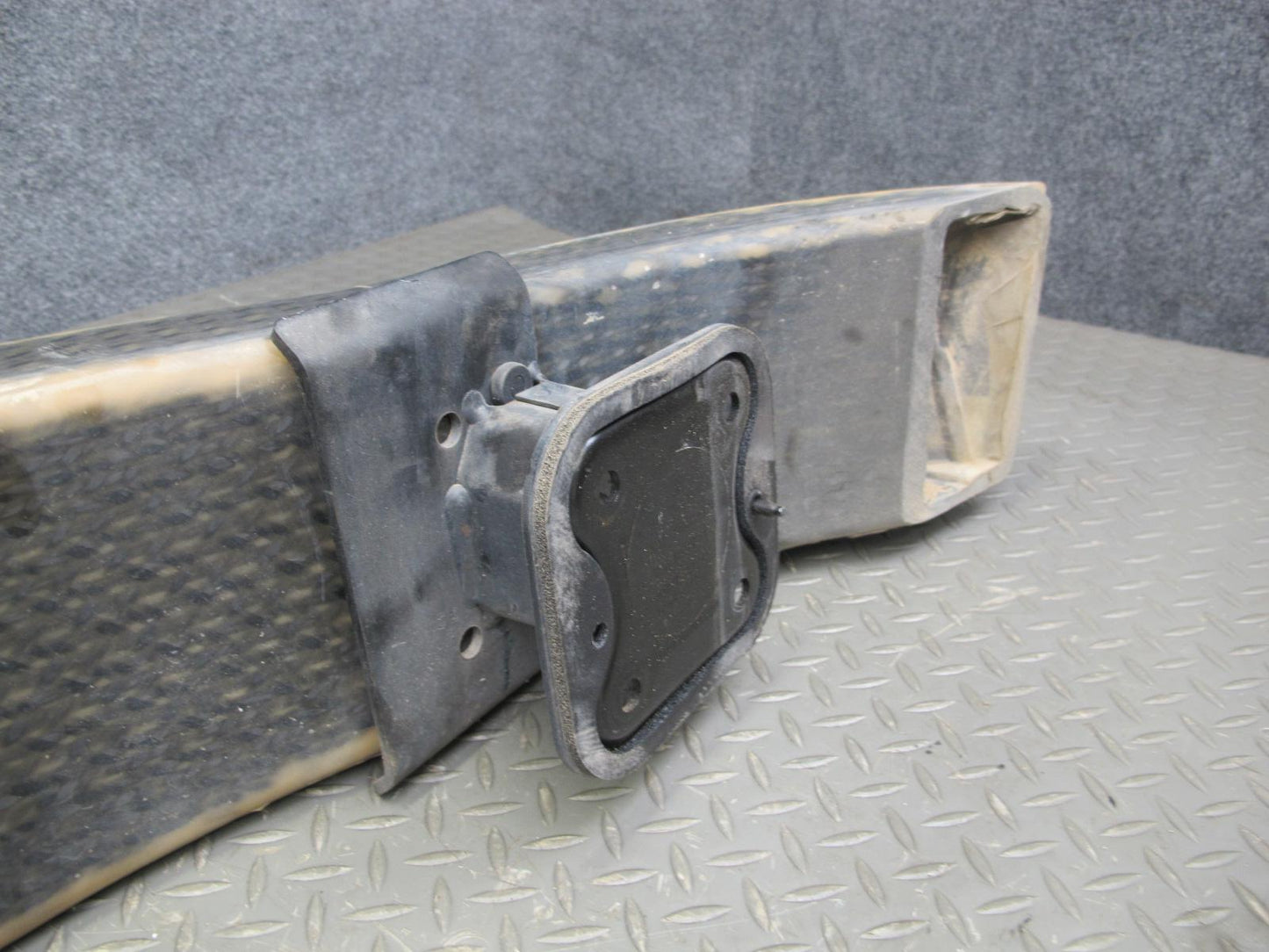 06-10 BMW E63 E64 M6 Rear Bumper Carbon Fiber Impact Crash Reinforcement Bar HPT
