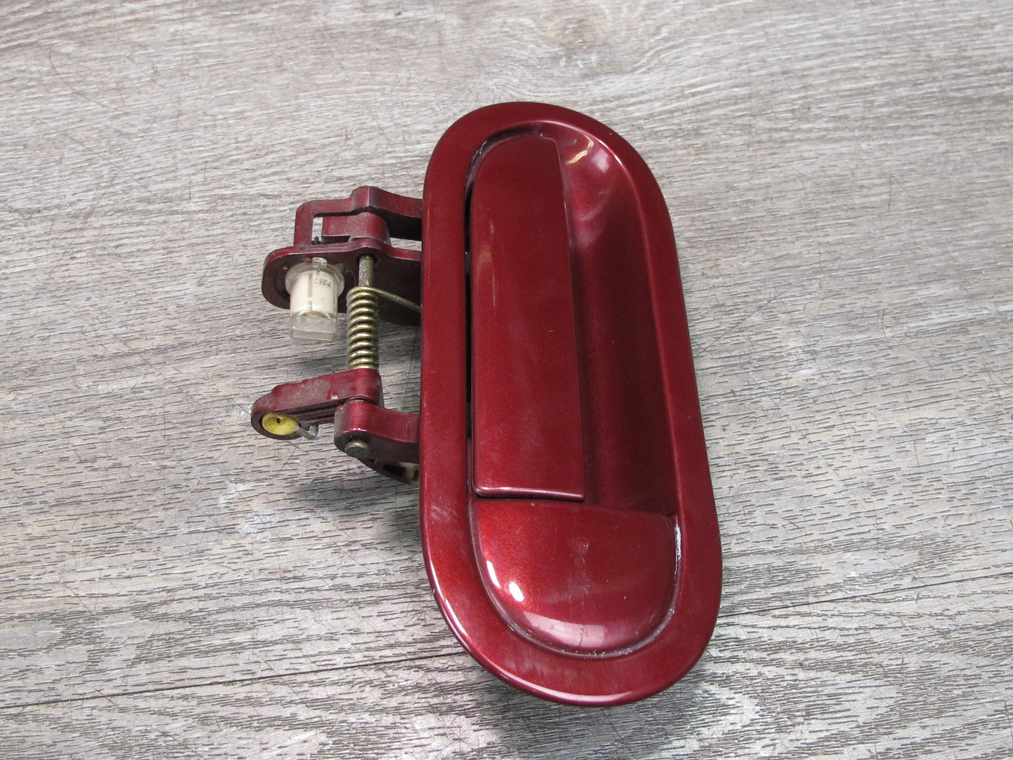 02-05 Ford Thunderbird Right Passenger Door Exterior Handle Maroon OEM