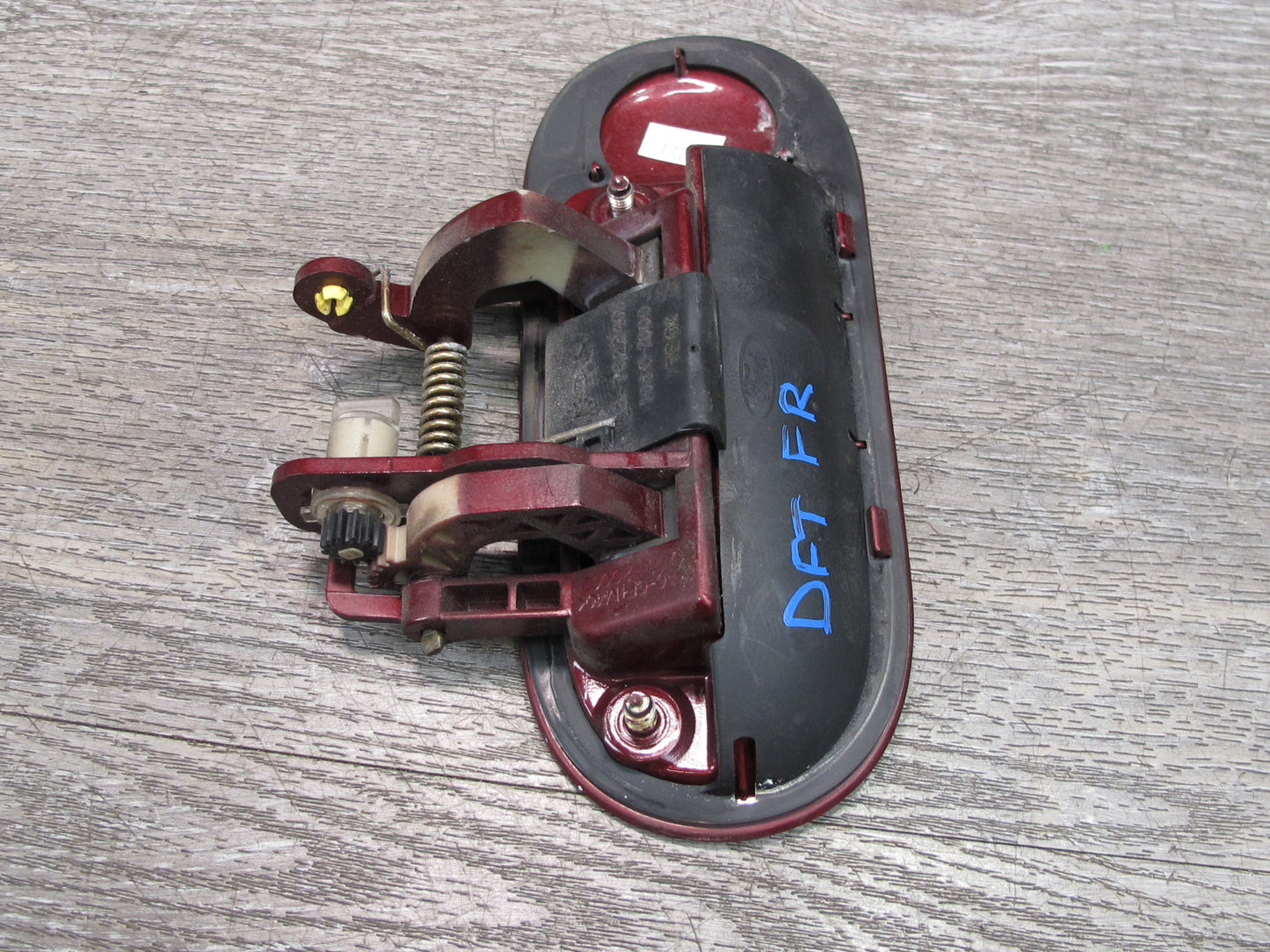 02-05 Ford Thunderbird Right Passenger Door Exterior Handle Maroon OEM