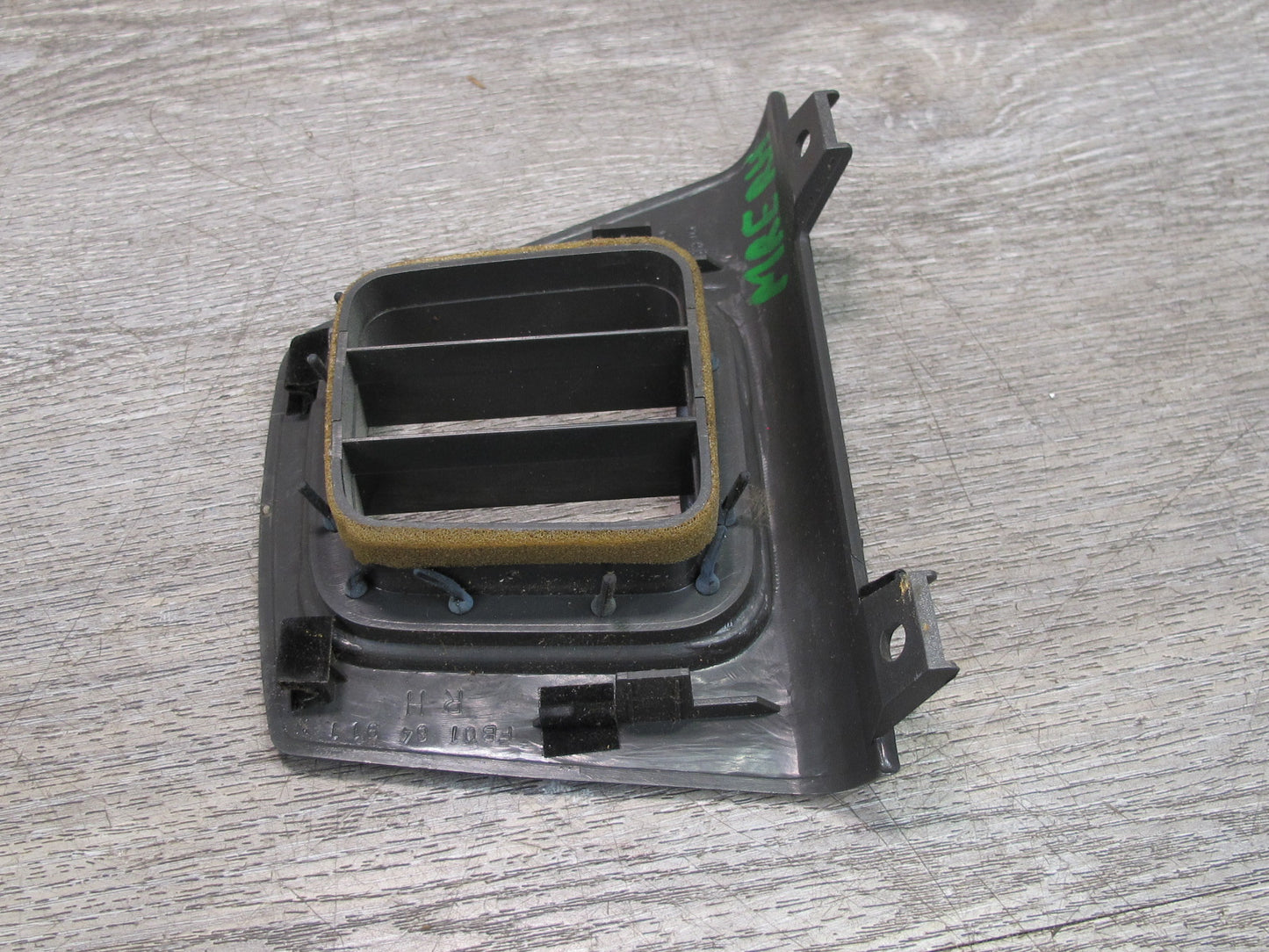 88-91 Mazda RX7 FC3S Dash Right Trim w Air Vent Gray FB0164911 OEM