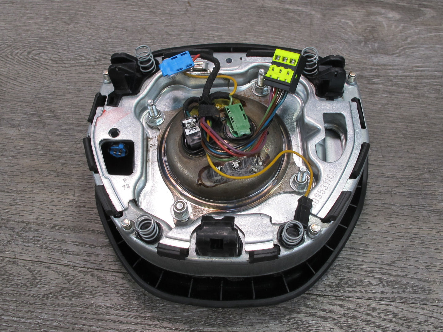 11-16 BMW F10 F07 5-SERIES FRONT LEFT DRIVER SIDE STEERING WHEEL SRS AIRBAG 6783828 OEM
