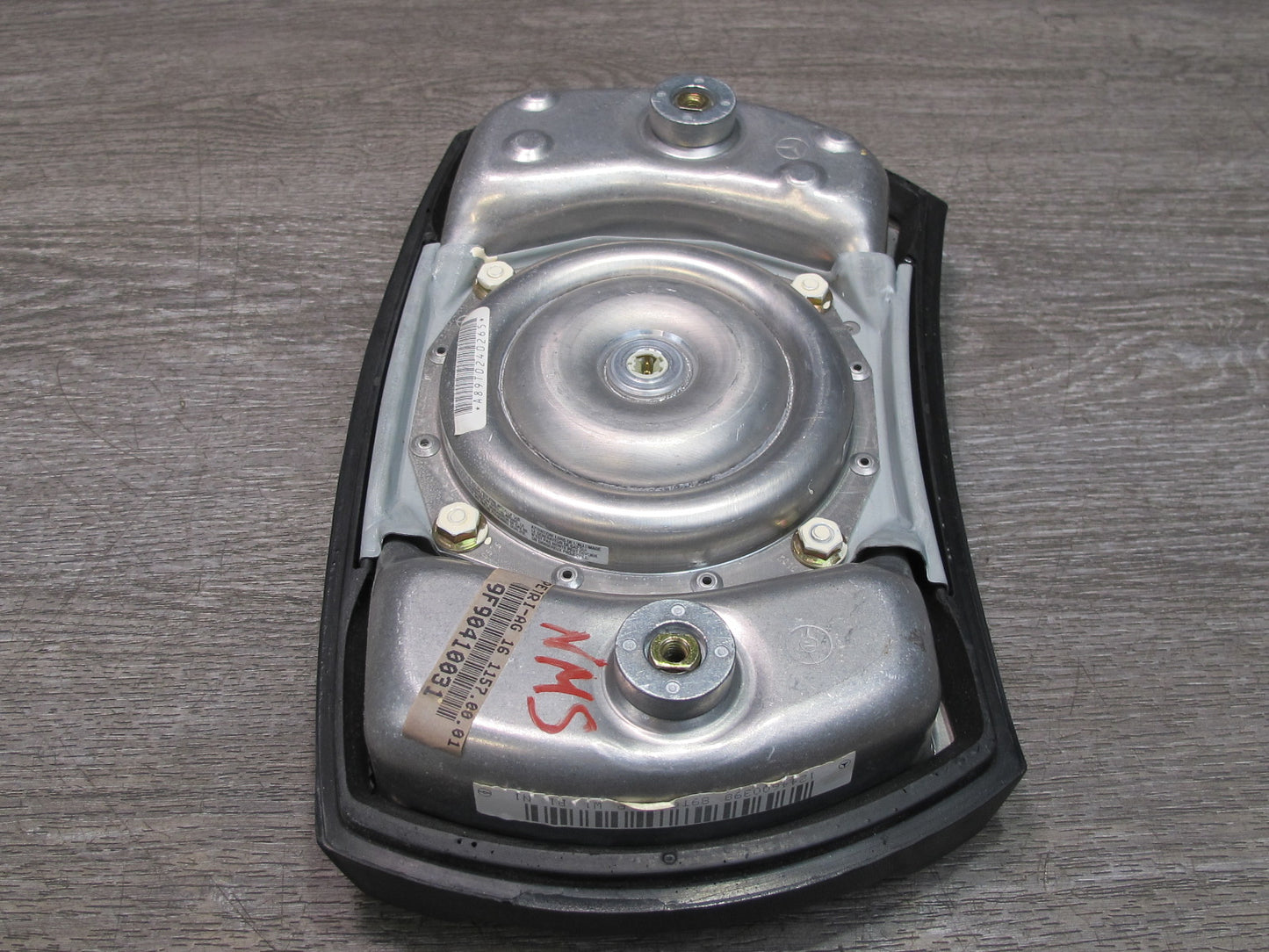 86-91 MERCEDES W126 560SEL FRONT LEFT DRIVER SIDE STEERING WHEEL SRS AIRBAG OEM