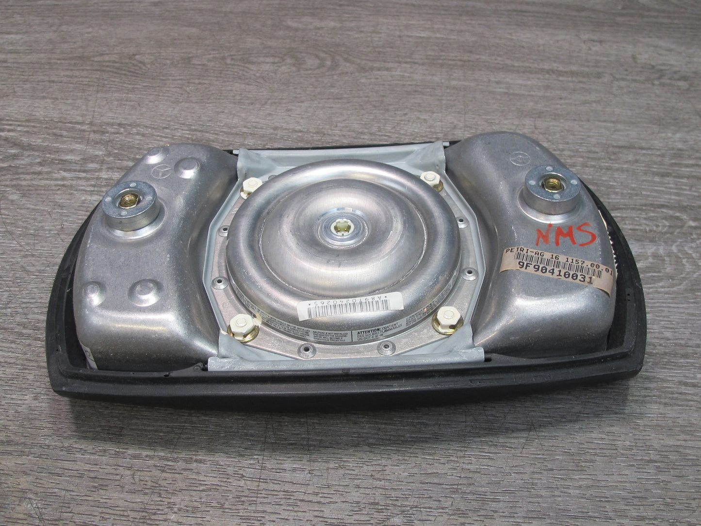 86-91 MERCEDES W126 560SEL FRONT LEFT DRIVER SIDE STEERING WHEEL SRS AIRBAG OEM