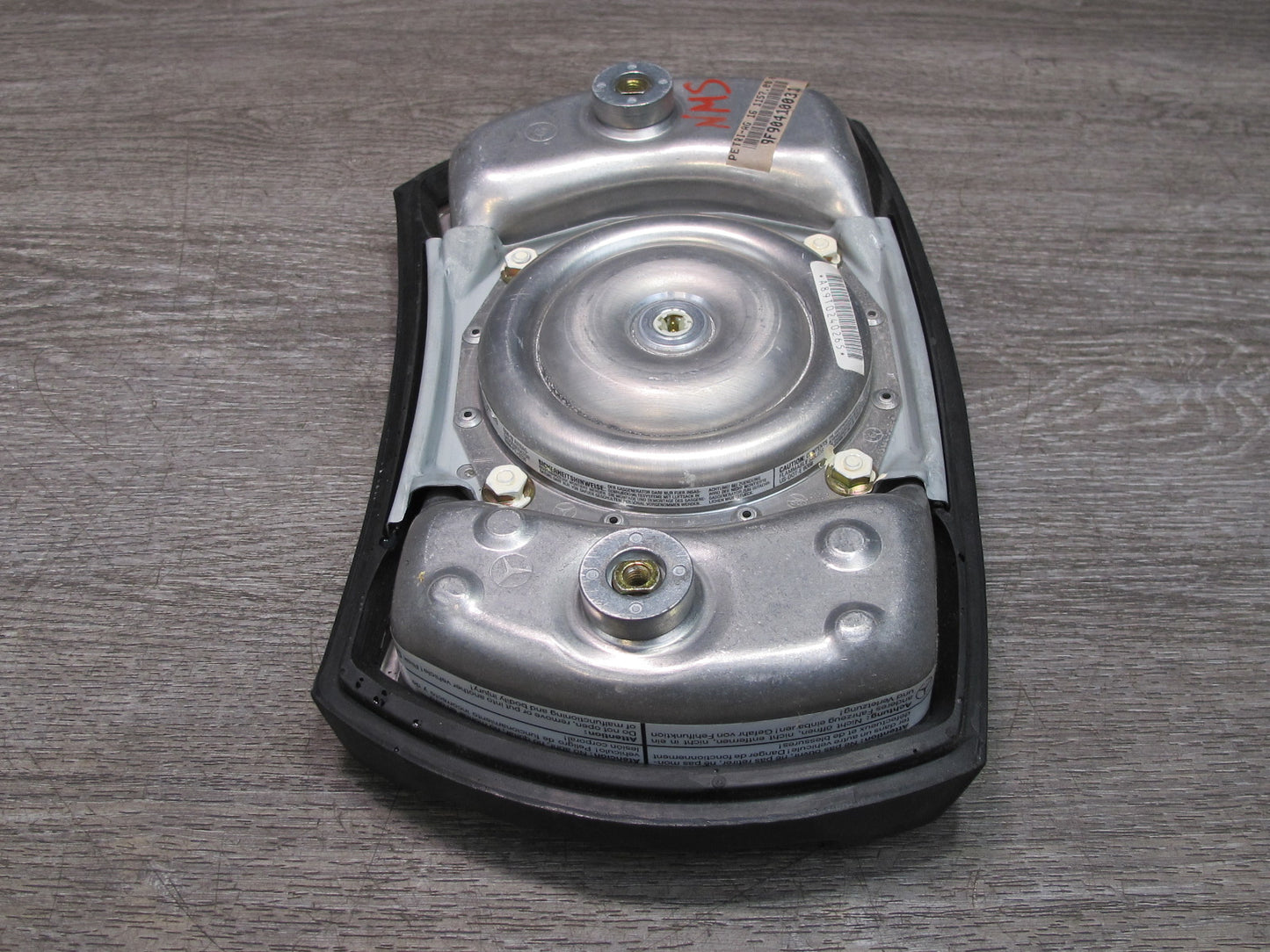 86-91 MERCEDES W126 560SEL FRONT LEFT DRIVER SIDE STEERING WHEEL SRS AIRBAG OEM