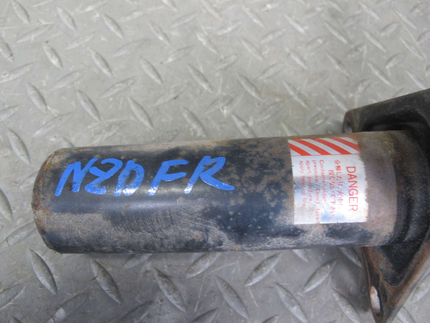 90-96 Nissan Z32 300ZX Set of 2 Front Bumper Impact Shock Absorber OEM