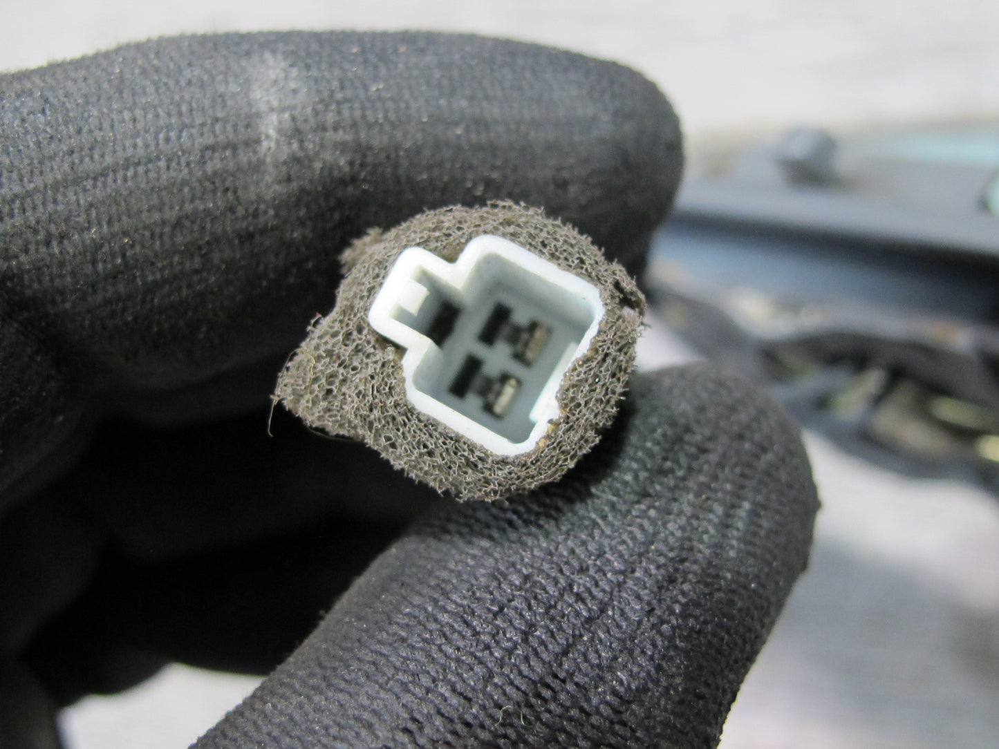 88-91 Mazda RX7 FC3S Convertible Manual Dimming Interior Rear View Mirror OEM