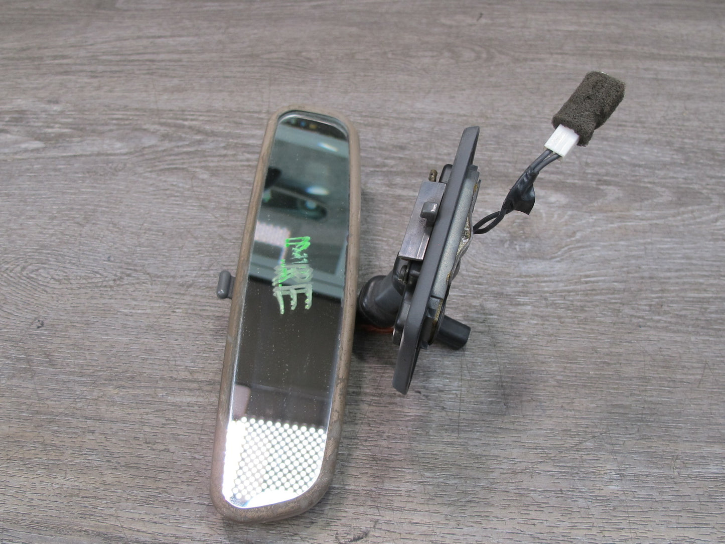 88-91 Mazda RX7 FC3S Convertible Manual Dimming Interior Rear View Mirror OEM