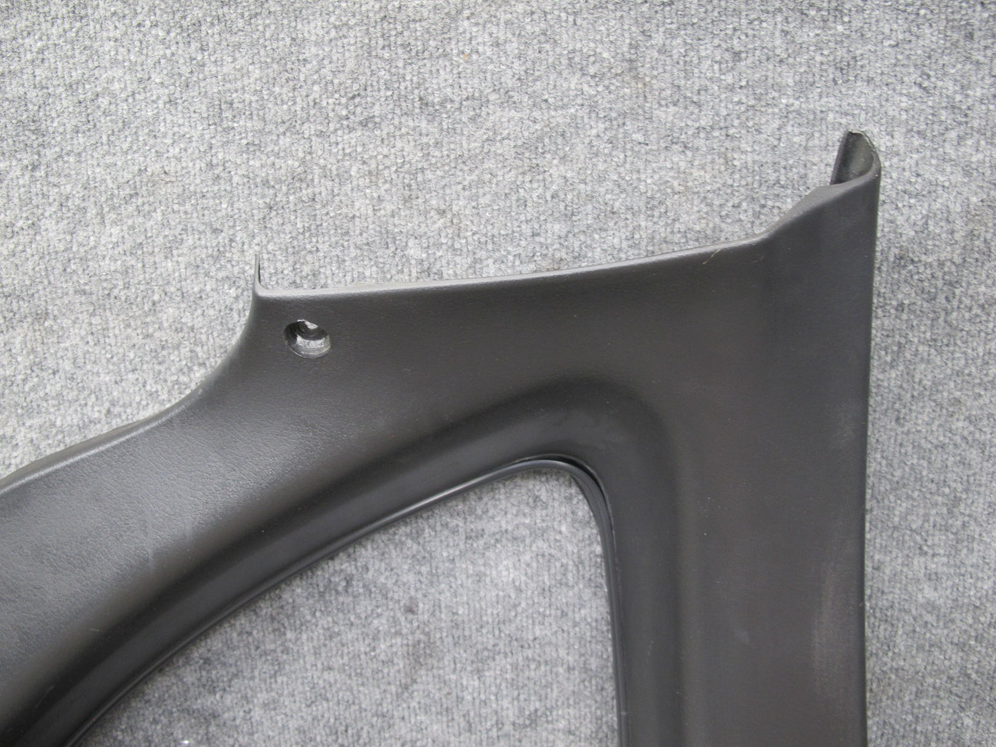 90-96 Nissan Z32 300ZX 2+2 Rear Left Quarter Window Upper Trim Cover Black OEM