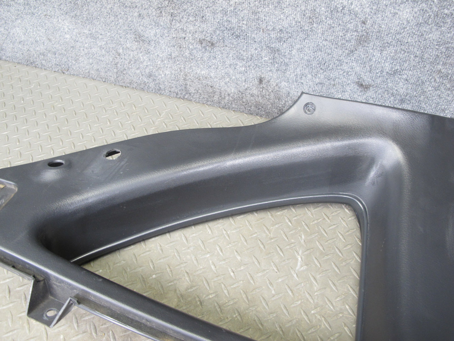 90-96 Nissan Z32 300ZX 2+2 Rear Left Quarter Window Upper Trim Cover Black OEM