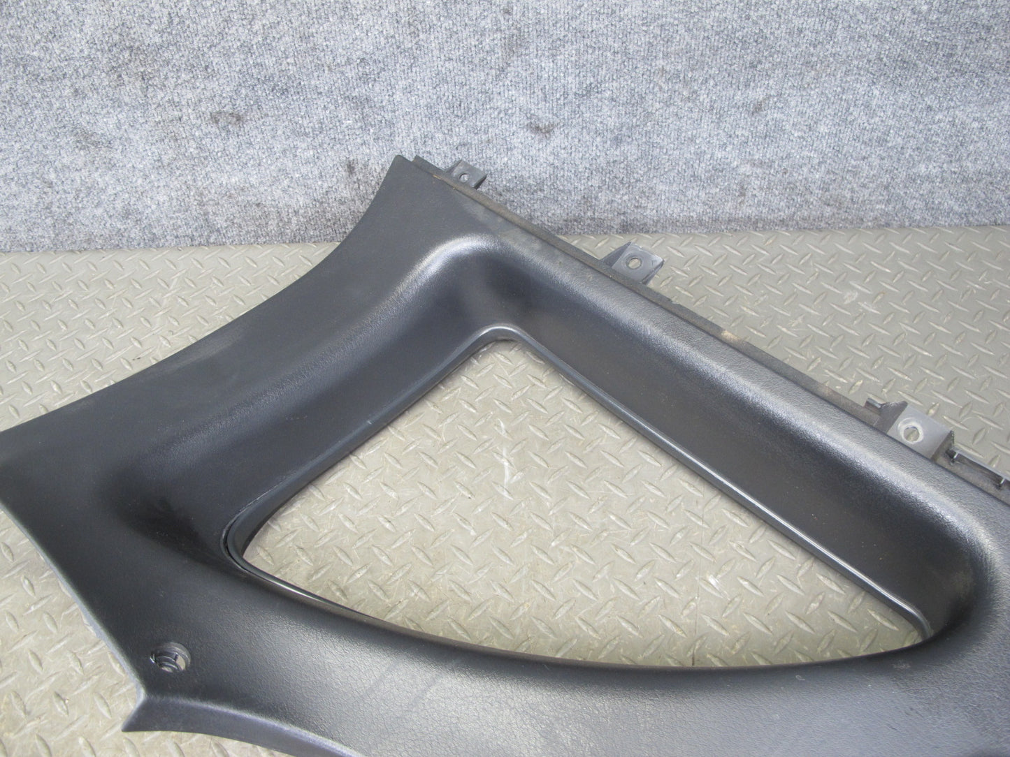 90-96 Nissan Z32 300ZX 2+2 Rear Left Quarter Window Upper Trim Cover Black OEM