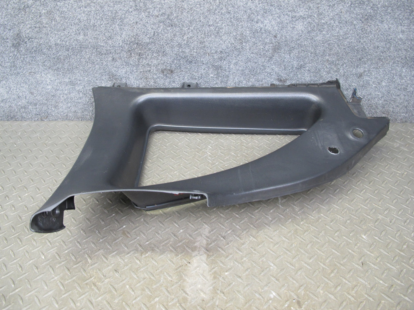 90-96 Nissan Z32 300ZX 2+2 Rear Left Quarter Window Upper Trim Cover Black OEM