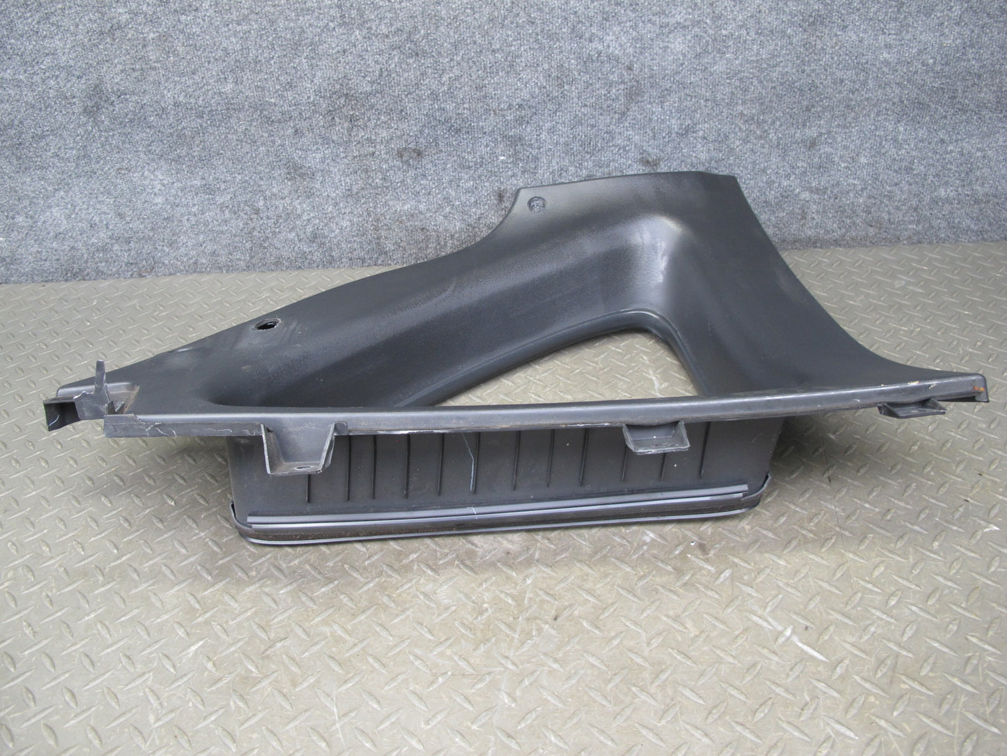 90-96 Nissan Z32 300ZX 2+2 Rear Left Quarter Window Upper Trim Cover Black OEM