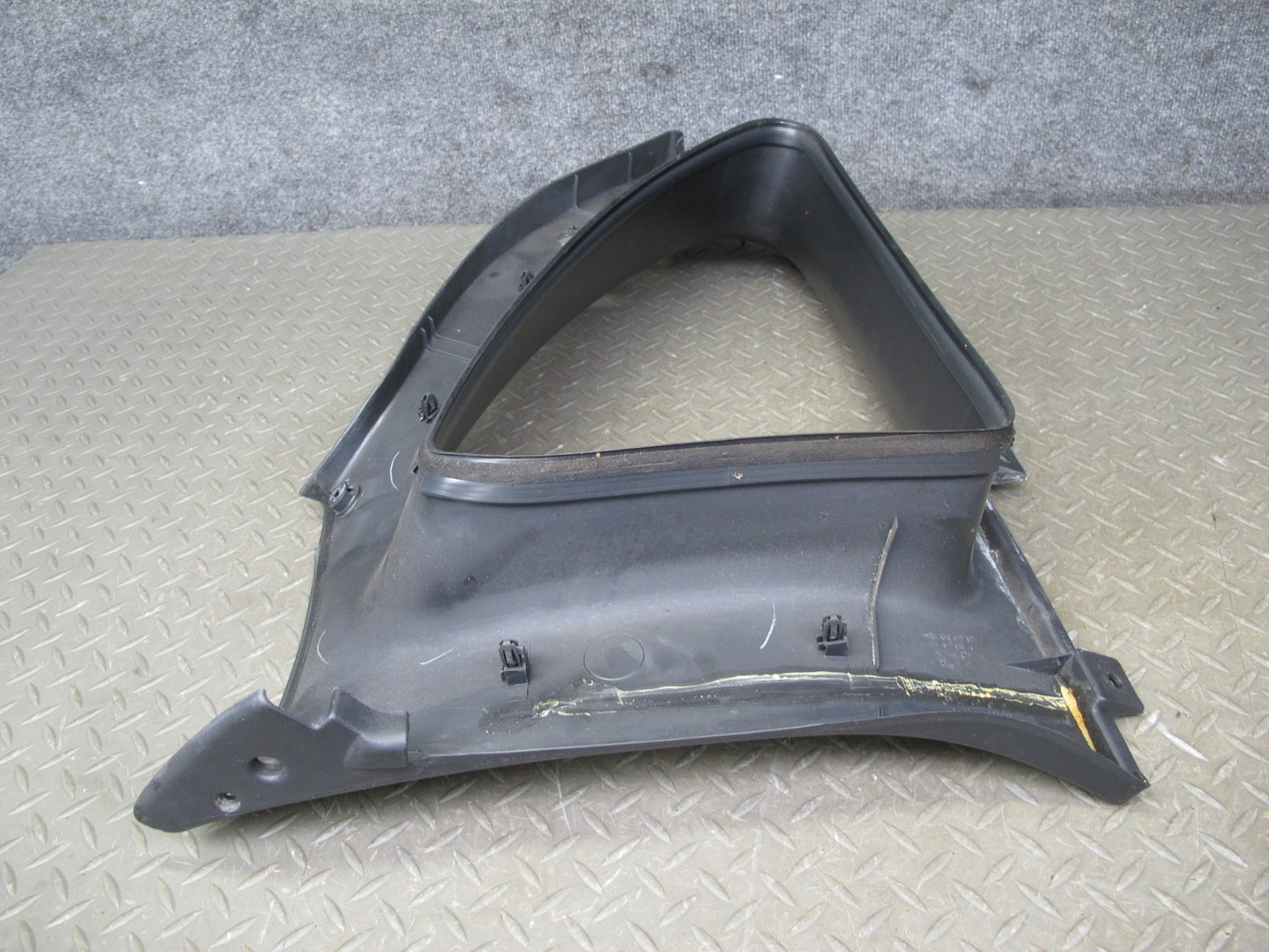 90-96 Nissan Z32 300ZX 2+2 Rear Left Quarter Window Upper Trim Cover Black OEM