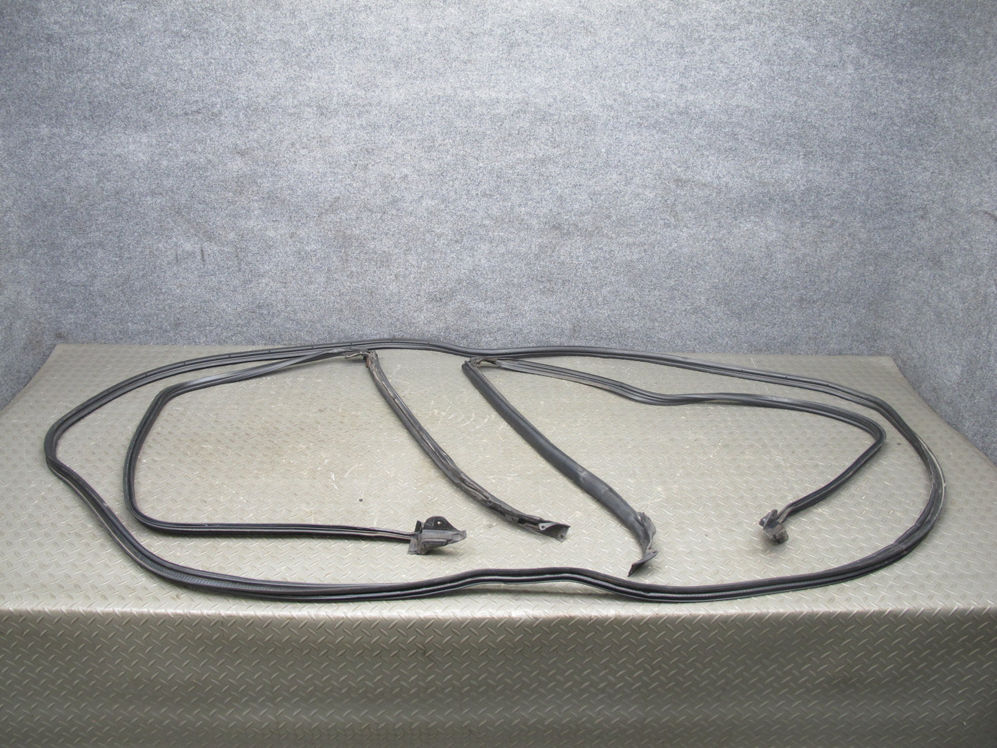 90-96 Nissan Z32 300ZX 2+2 Set of 3 Door & Trunk Tailgate Weatherstrip Seal OEM