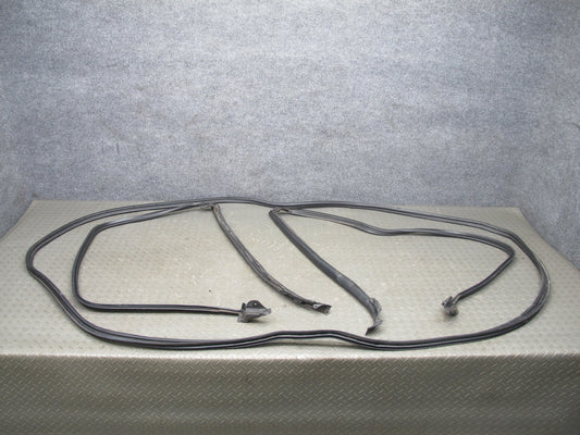 90-96 Nissan Z32 300ZX 2+2 Set of 3 Door & Trunk Tailgate Weatherstrip Seal OEM