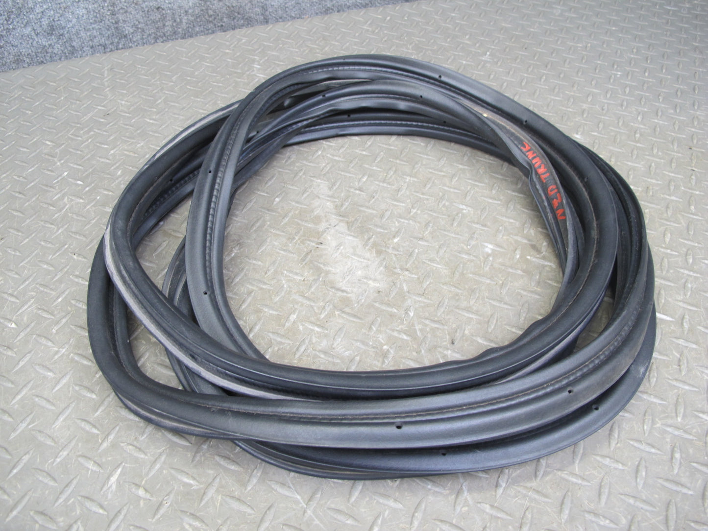 90-96 Nissan Z32 300ZX 2+2 Set of 3 Door & Trunk Tailgate Weatherstrip Seal OEM