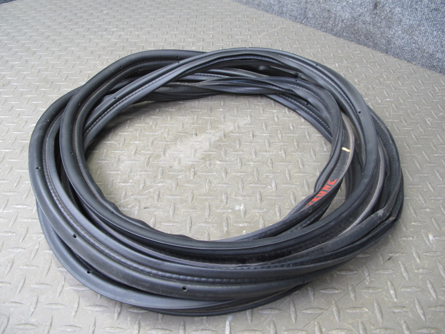 90-96 Nissan Z32 300ZX 2+2 Set of 3 Door & Trunk Tailgate Weatherstrip Seal OEM