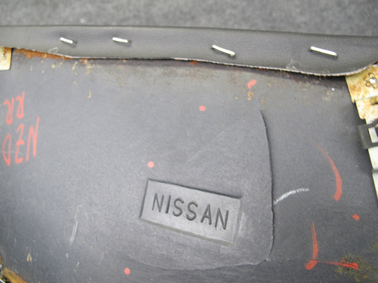 92-93 Nissan Z32 300ZX 2+2 Rear Right Quarter Lower Trim Cover Panel Black OEM