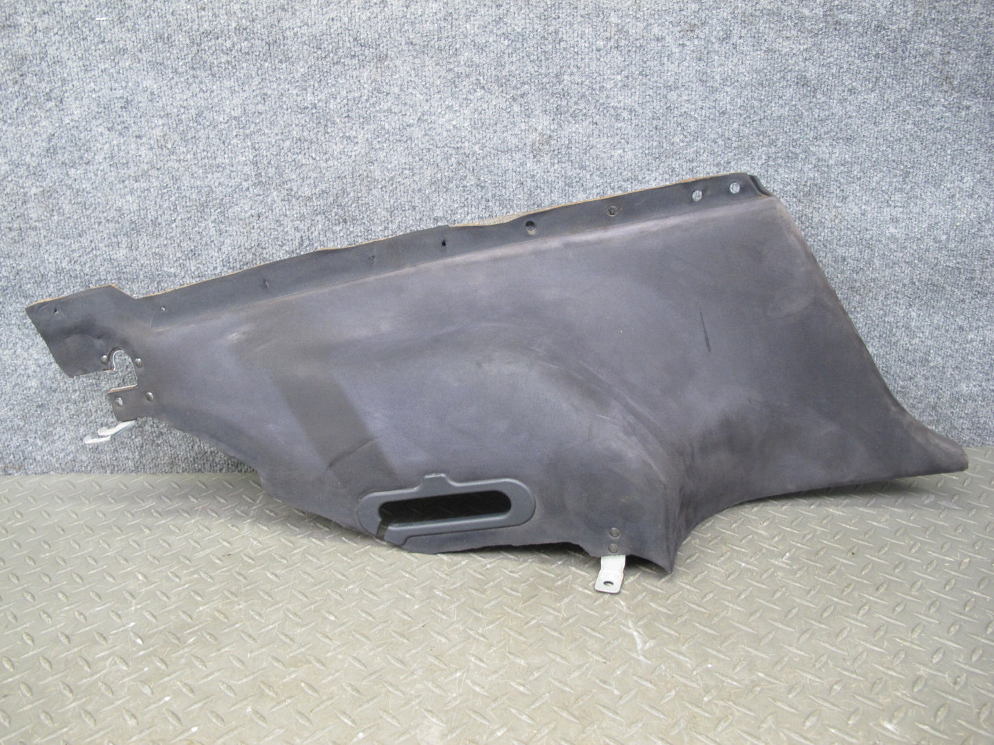 92-93 Nissan Z32 300ZX 2+2 Rear Left Quarter Lower Trim Cover Panel Black OEM