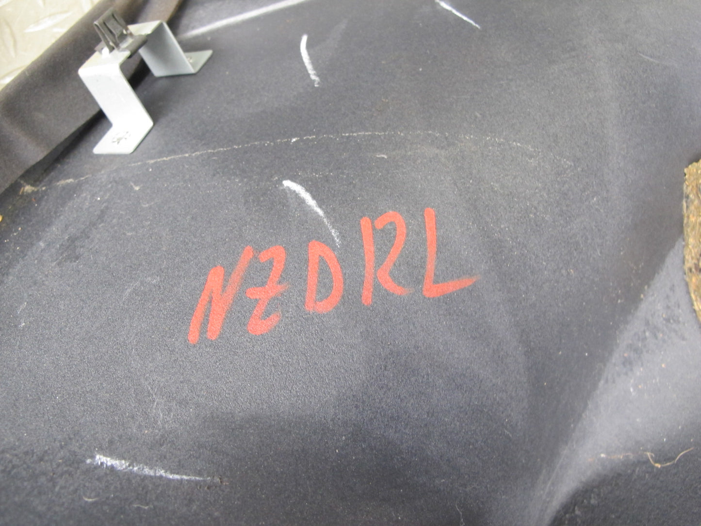 92-93 Nissan Z32 300ZX 2+2 Rear Left Quarter Lower Trim Cover Panel Black OEM