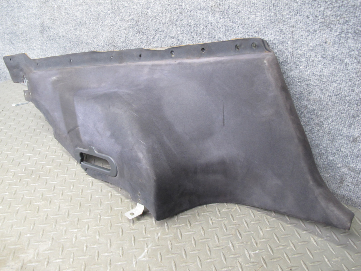 92-93 Nissan Z32 300ZX 2+2 Rear Left Quarter Lower Trim Cover Panel Black OEM