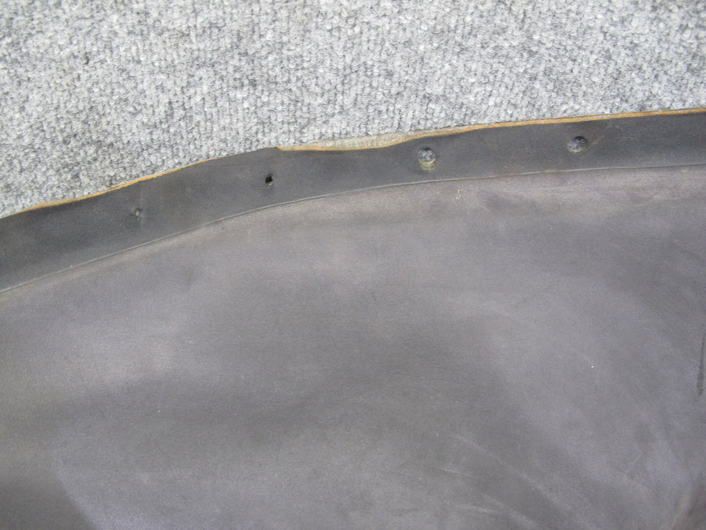 92-93 Nissan Z32 300ZX 2+2 Rear Left Quarter Lower Trim Cover Panel Black OEM