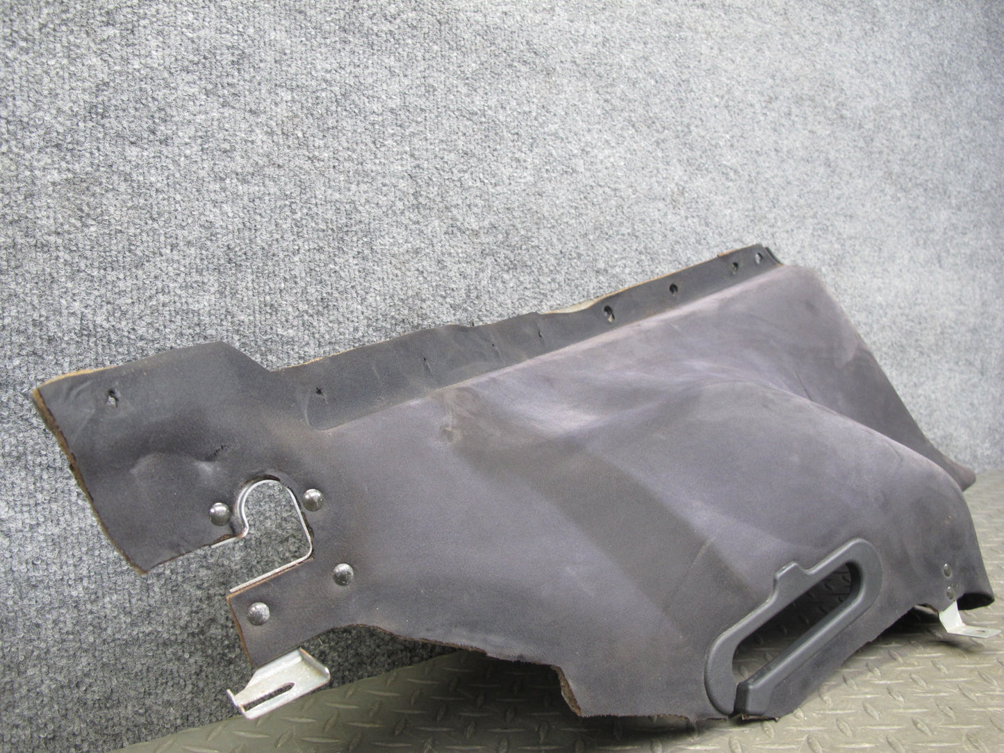 92-93 Nissan Z32 300ZX 2+2 Rear Left Quarter Lower Trim Cover Panel Black OEM