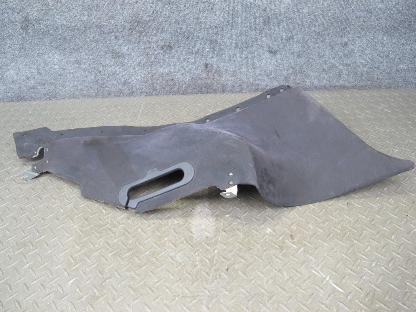 92-93 Nissan Z32 300ZX 2+2 Rear Left Quarter Lower Trim Cover Panel Black OEM