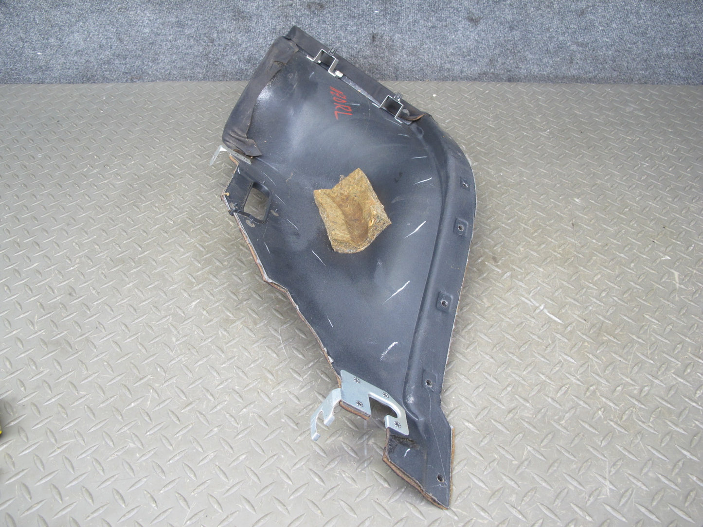 92-93 Nissan Z32 300ZX 2+2 Rear Left Quarter Lower Trim Cover Panel Black OEM