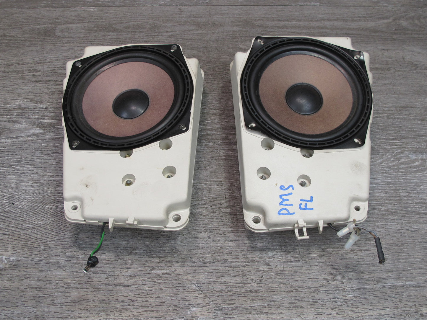 86-91 Mercedes C126 SEC Coupe Set of 2 Left & Right Door Speaker 1268201702 OEM