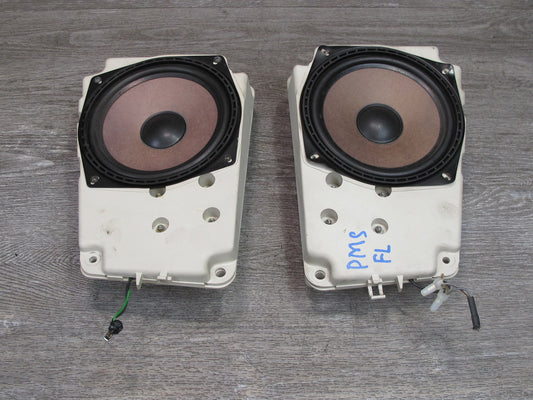 86-91 Mercedes C126 SEC Coupe Set of 2 Left & Right Door Speaker 1268201702 OEM