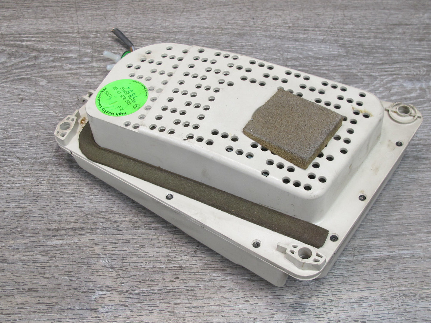 86-91 Mercedes C126 SEC Coupe Set of 2 Left & Right Door Speaker 1268201702 OEM