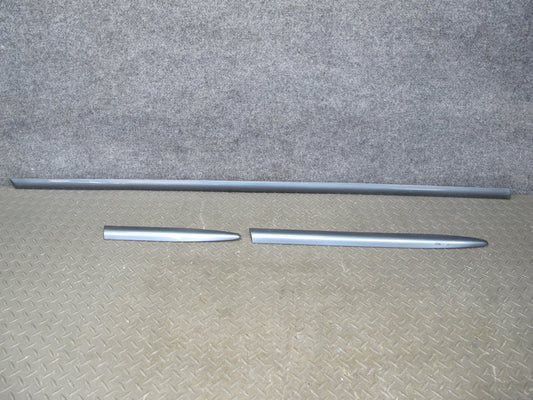 1983-1995 Porsche 928 S Right Fender Door Quarter Body Molding Panel Set Gray