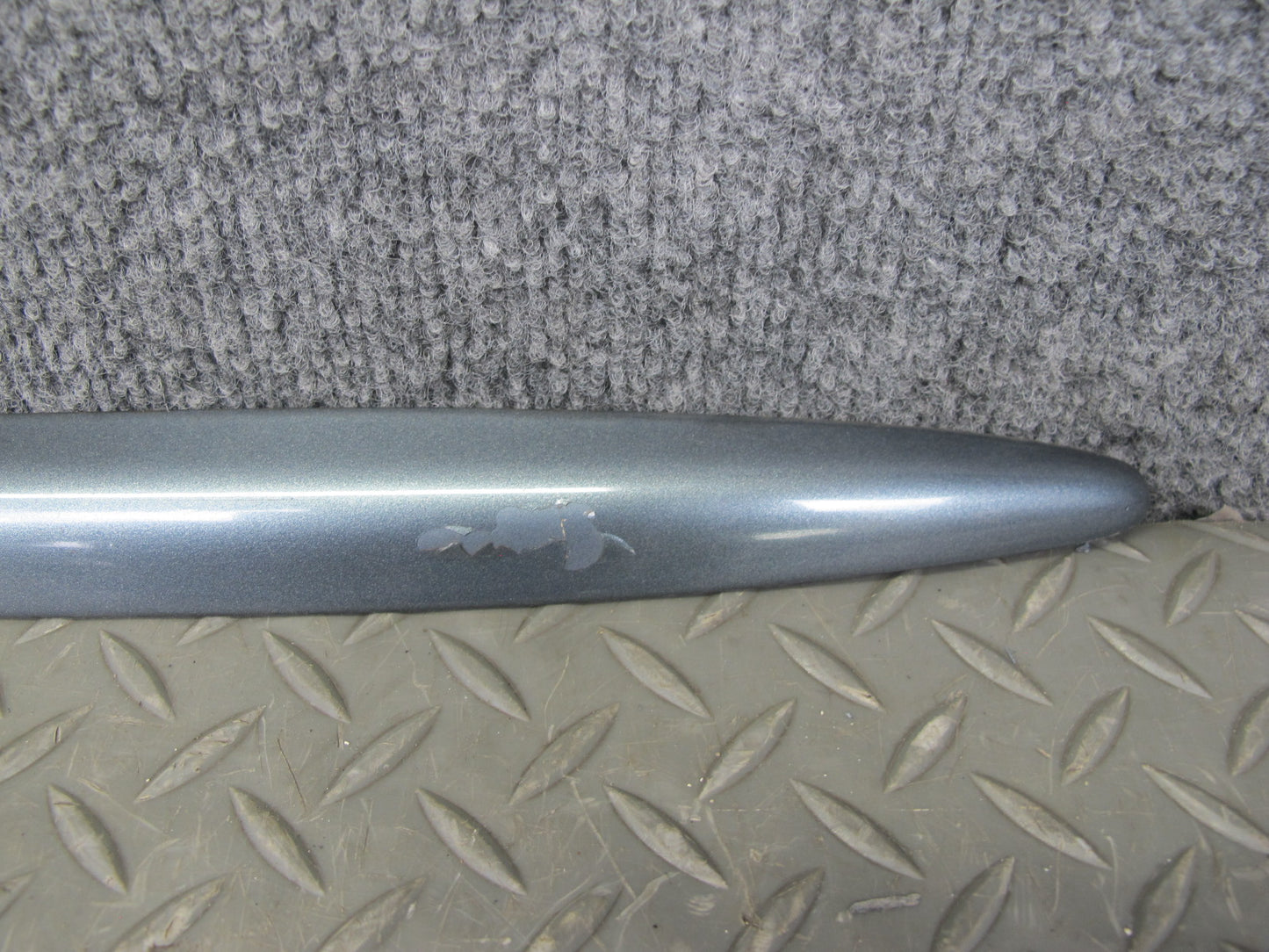 1983-1995 Porsche 928 S Right Fender Door Quarter Body Molding Panel Set Gray