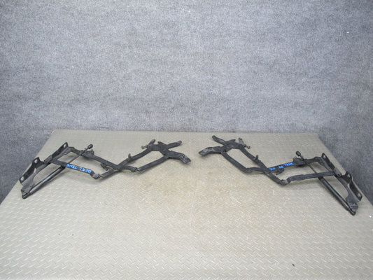 07-12 Mercedes R230 Sl-class Rear Trunk Lid Left & Right Hinge w Support Set OEM