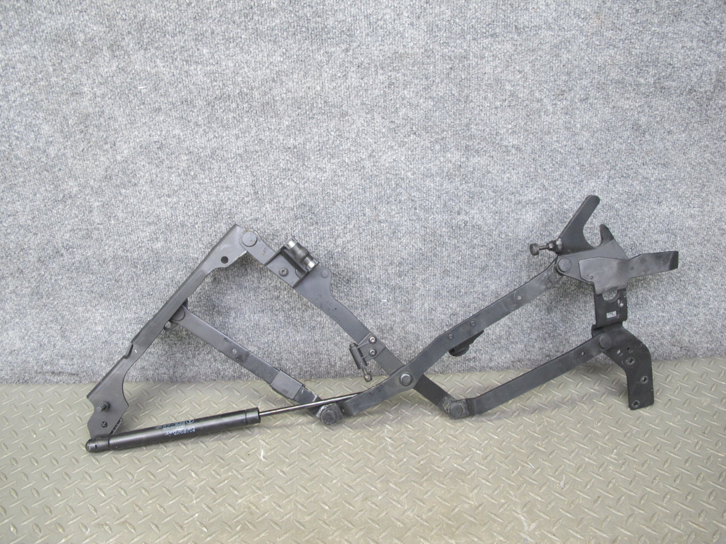 07-12 Mercedes R230 Sl-class Rear Trunk Lid Left & Right Hinge w Support Set OEM