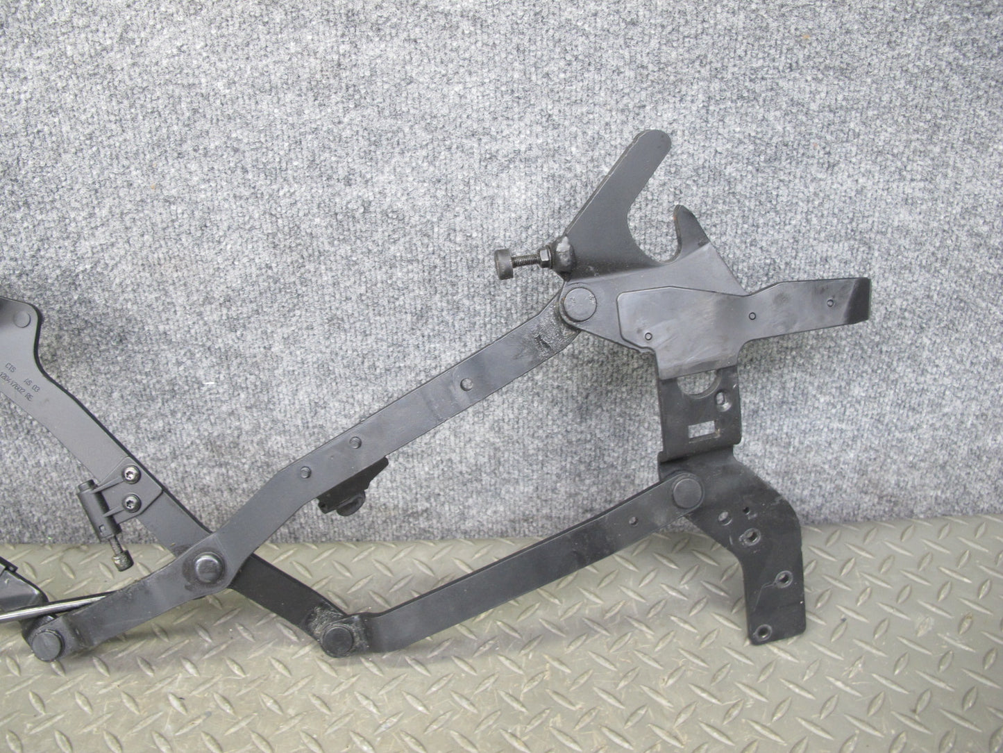 07-12 Mercedes R230 Sl-class Rear Trunk Lid Left & Right Hinge w Support Set OEM