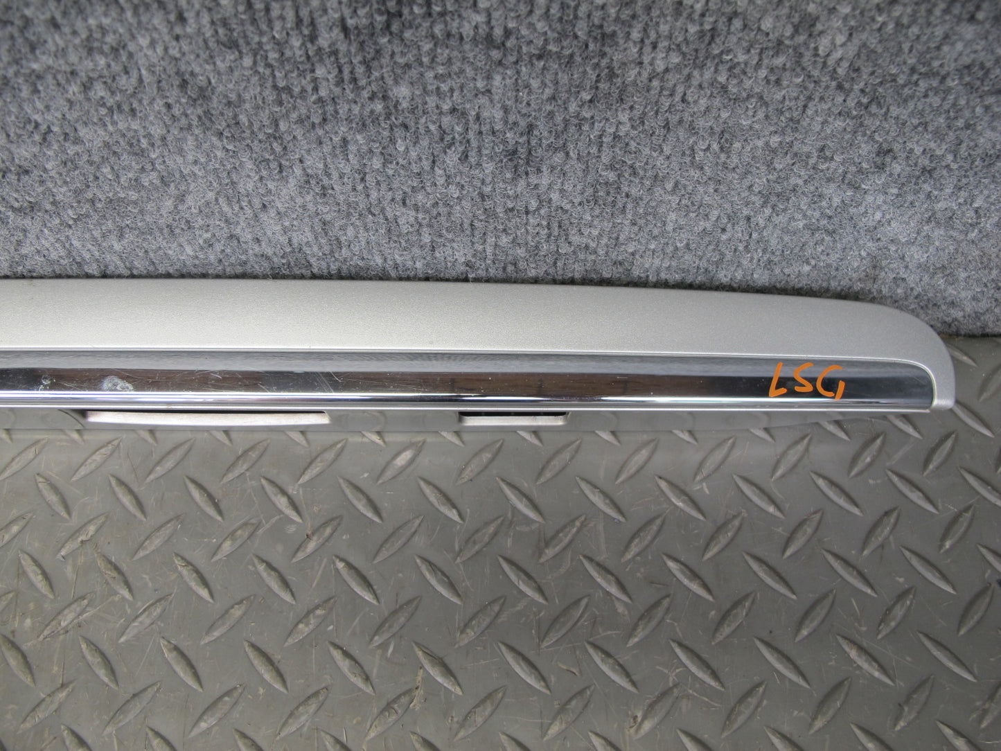 01-03 Lexus LS430 UCF30L Rear Trunk License Light Trim Molding Cover Panel OEM